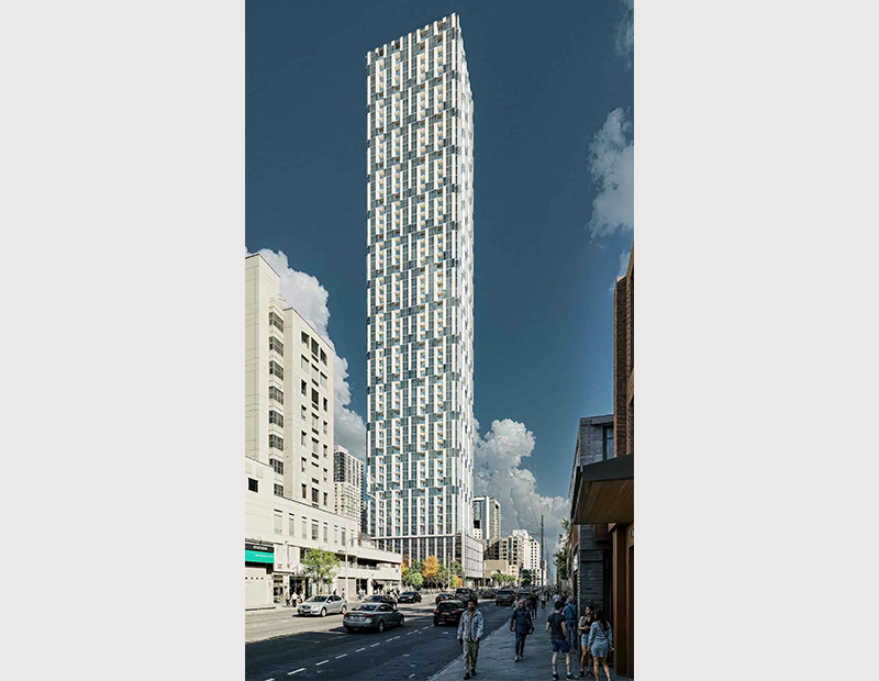 744-758 Mount Pleasant Road Building Rendering