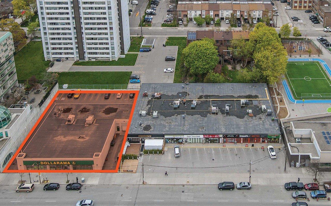 732 Mount Pleasant Road aerial view with property outlined