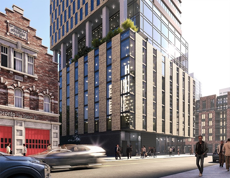 1366 Yonge Street Building Rendering View from Street