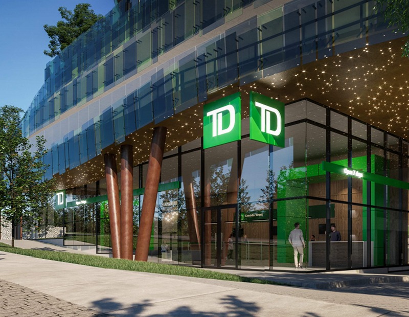 636-686 Finch Ave E Building Rendering with TD