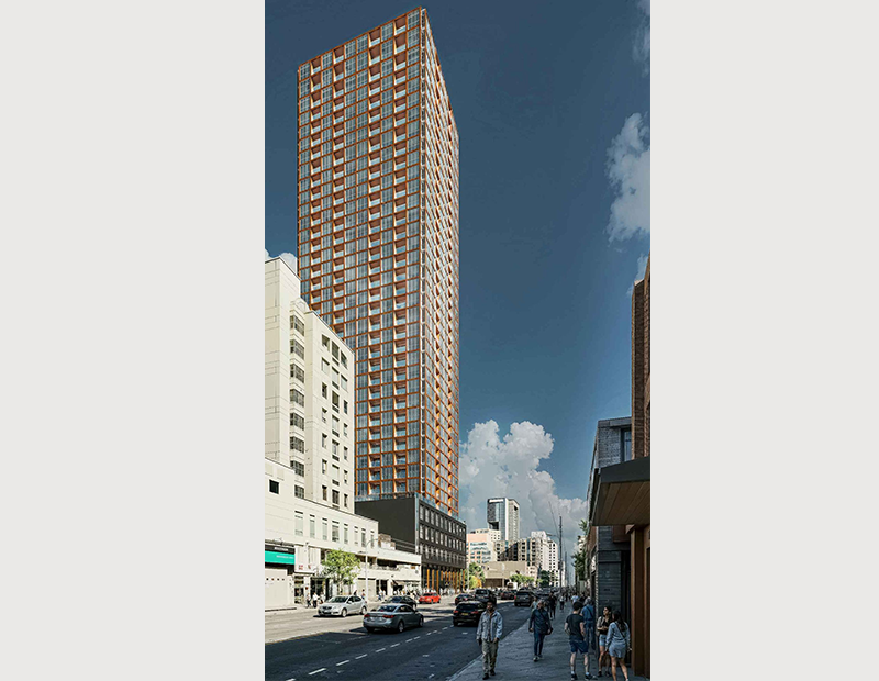 732 Mount Pleasant Road building rendering